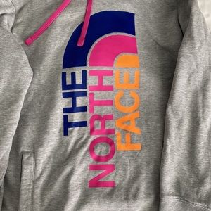 North face hoodie - large logo